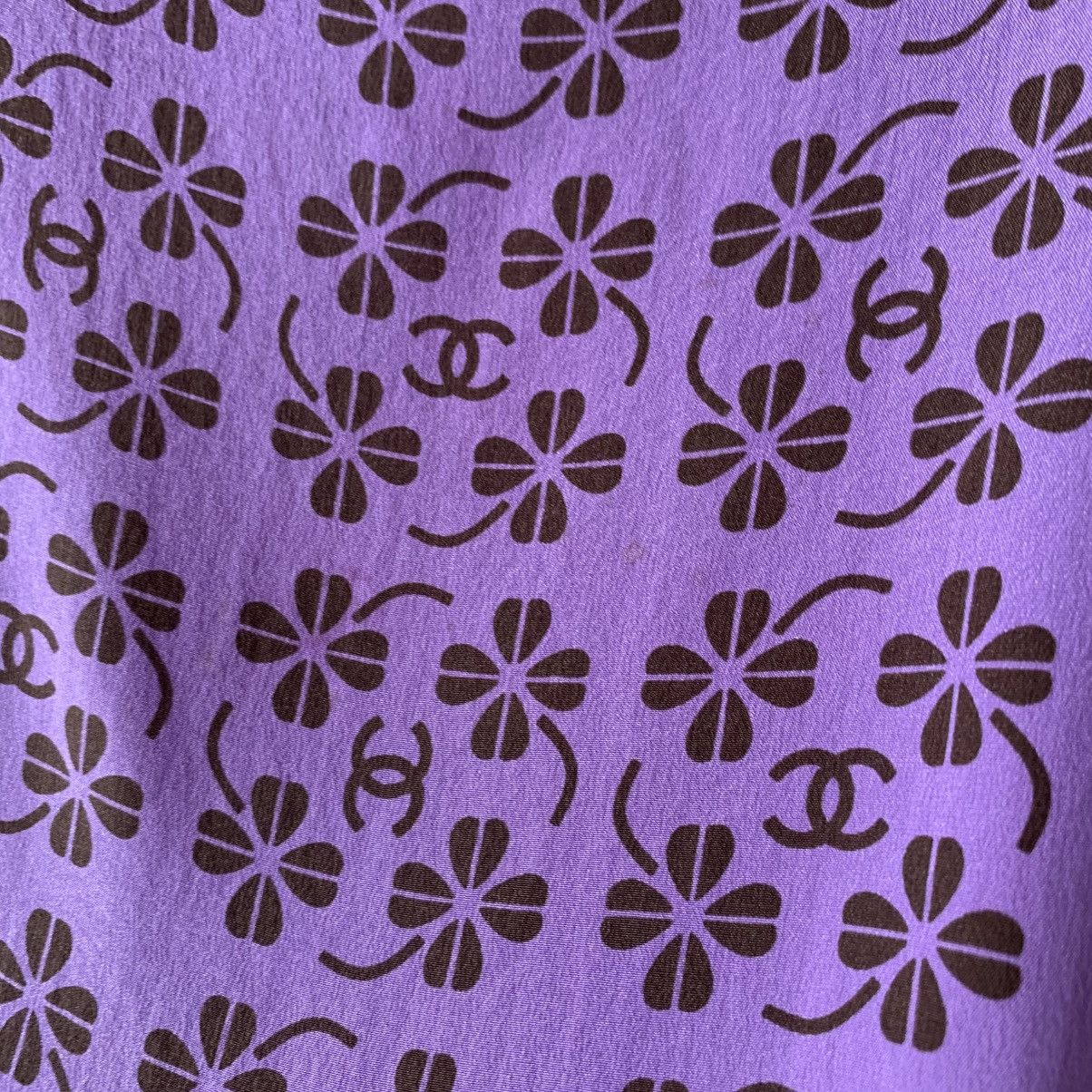Chanel Chanel 100% silk monogram blouse Size M / US 6-8 / IT 42-44 - 13 Thumbnail