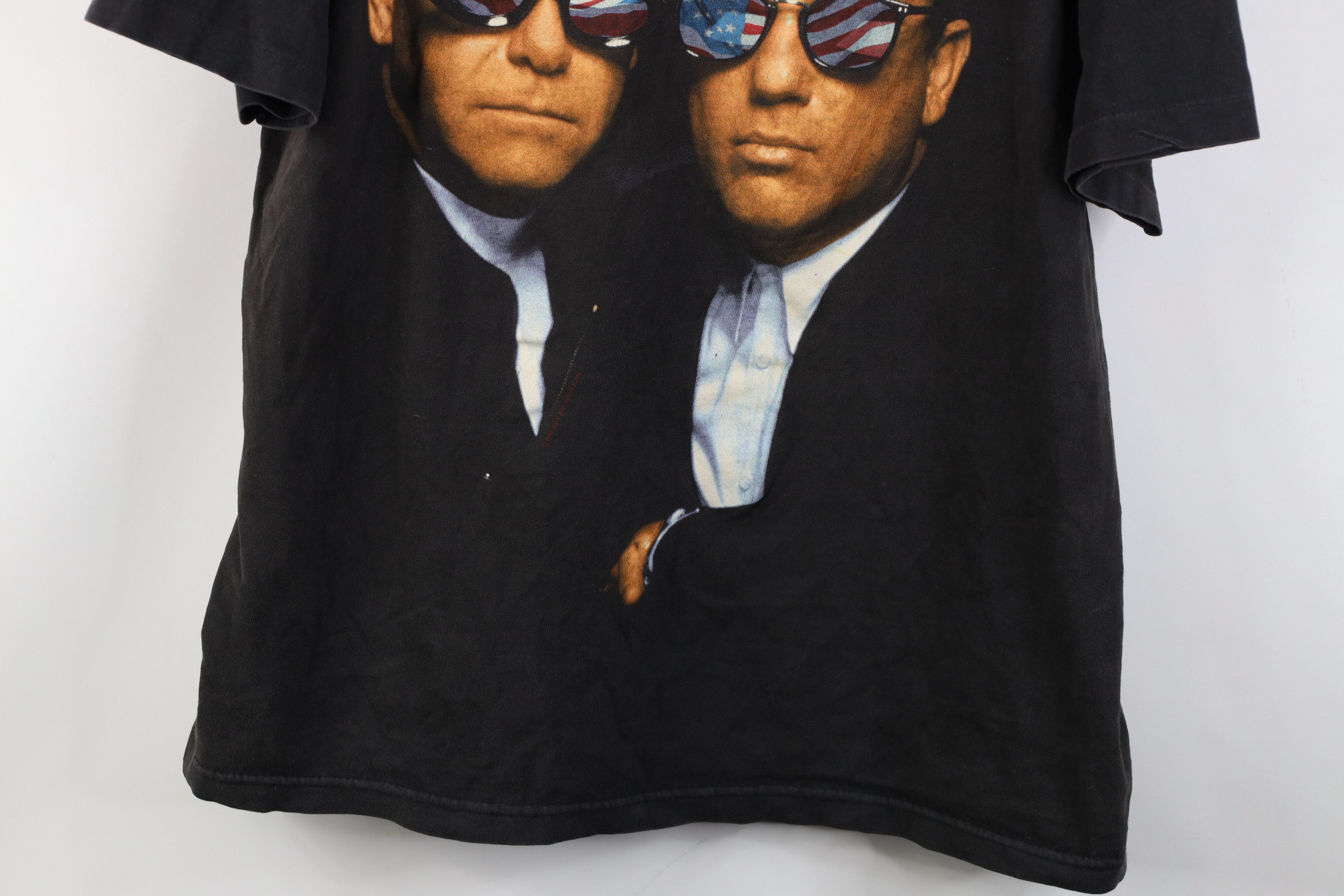 Vintage Vintage 90s 1994 Summer Tour Elton John Billy Joel T-Shirt Size US XL / EU 56 / 4 - 3 Thumbnail