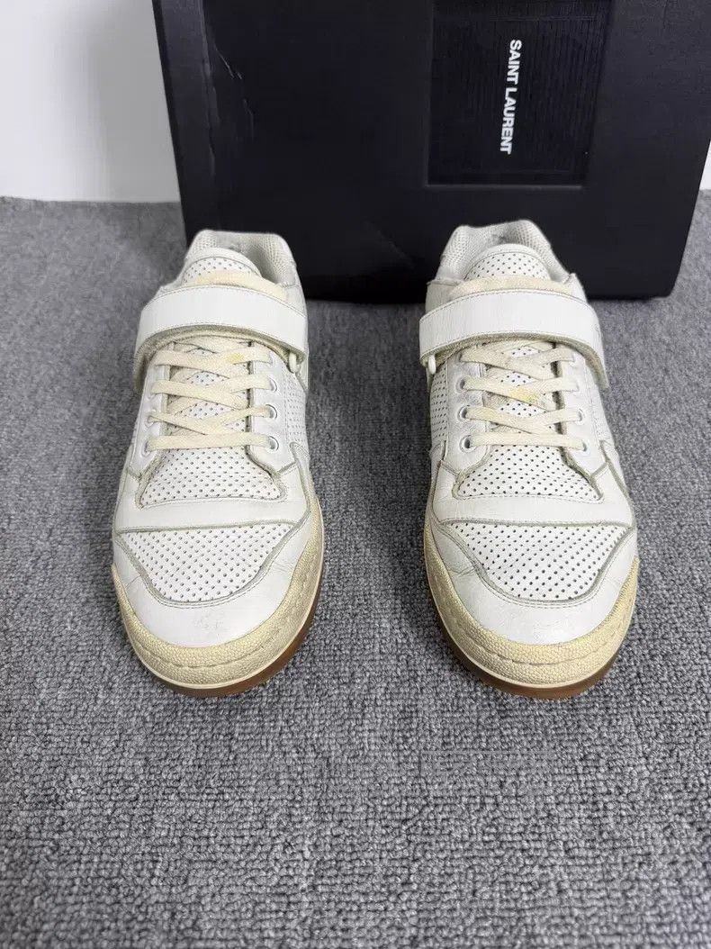 Saint Laurent Paris Saint Laurent Paris Worn-out Velcro low-top sneakers Size US 9.5 / EU 42-43 - 2 Thumbnail