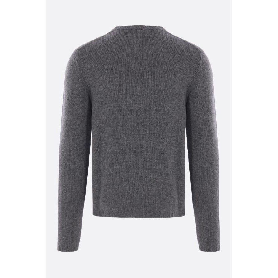 Prada PRADA Grey Cashmere Sweater New & Authentic (Men's size:M;) Size US M / EU 48-50 / 2 - 2 Thumbnail