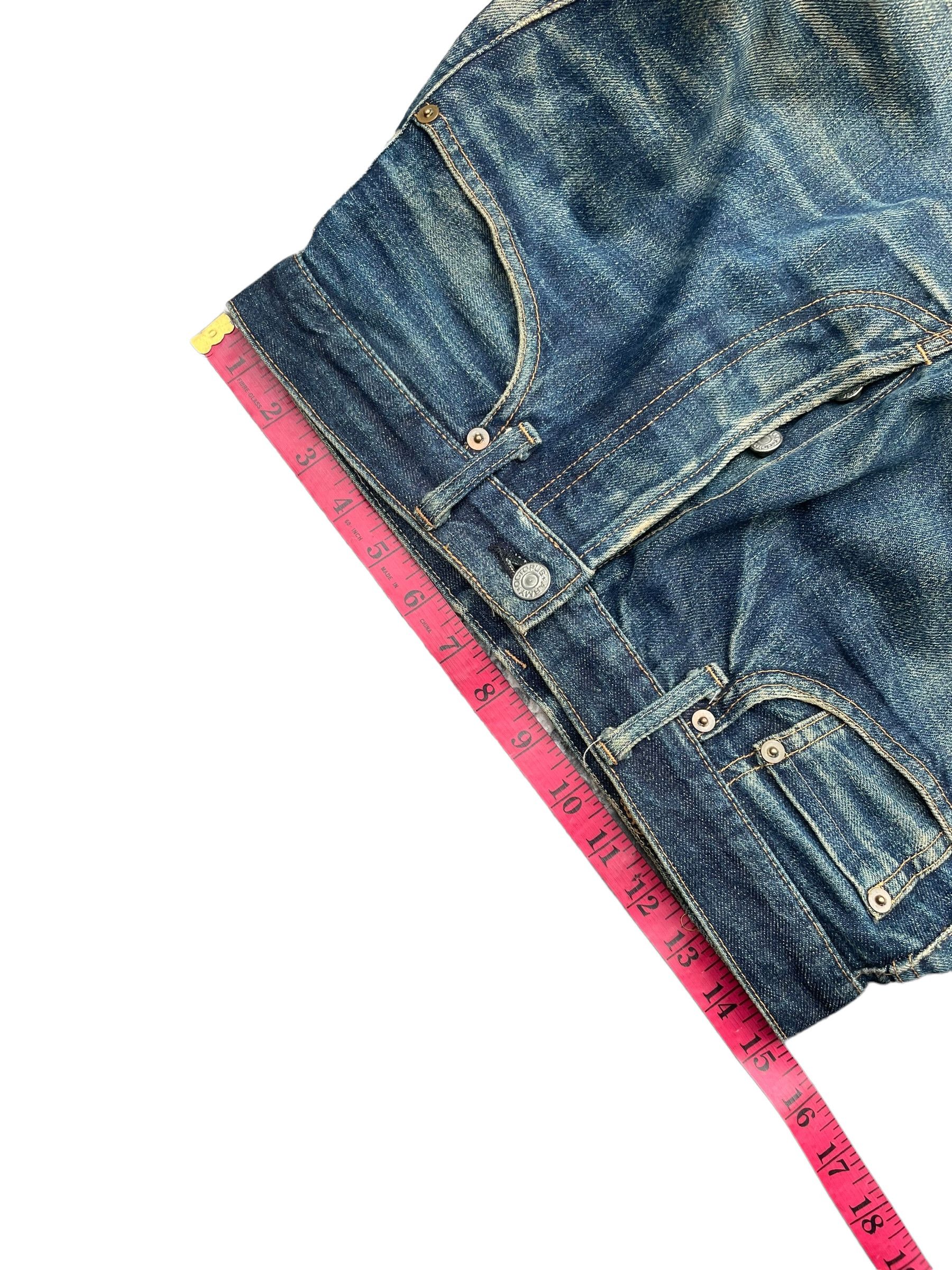 Octopus Vintage Octopus Army Selvedge Distresed Denim Size US 30 / EU 46 - 6 Thumbnail