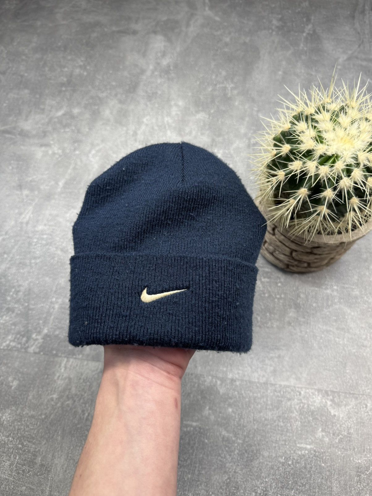 Other Vintage Nike Hat Big Swoosh Logo Blue Size ONE SIZE - 1 Thumbnail