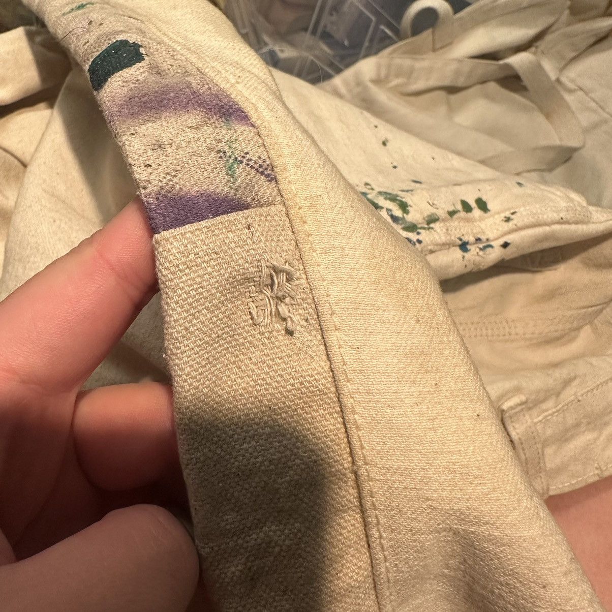 Gallery Dept. Gallery Dept. Painted Carpenter Flare Pants Size US 27 - 10 Thumbnail