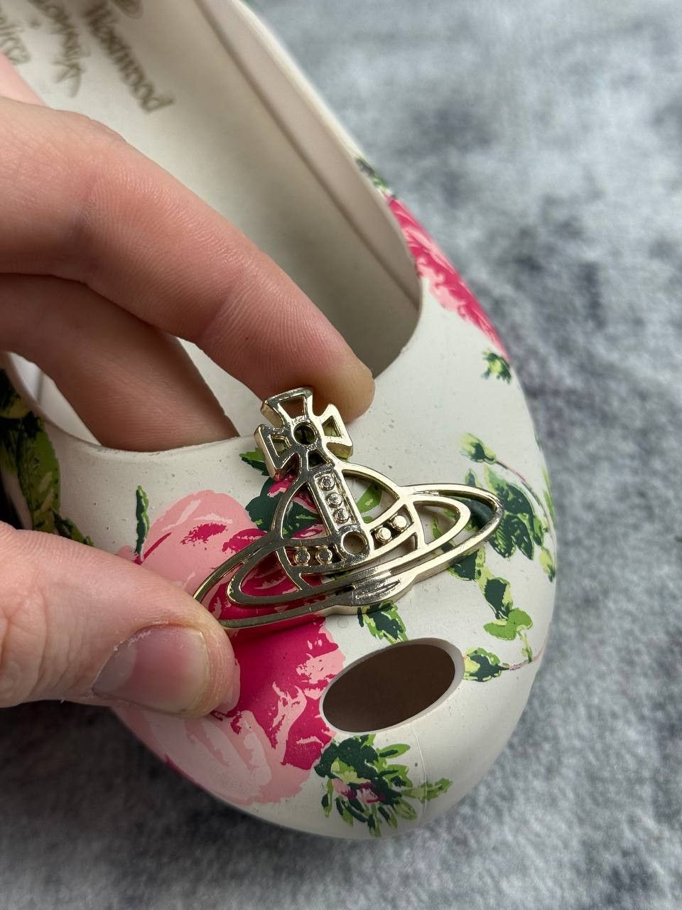 Vivienne Westwood Vivienne Westwood Anglomania x Melissa Floral Flats Size US 9 / IT 39 - 8 Thumbnail