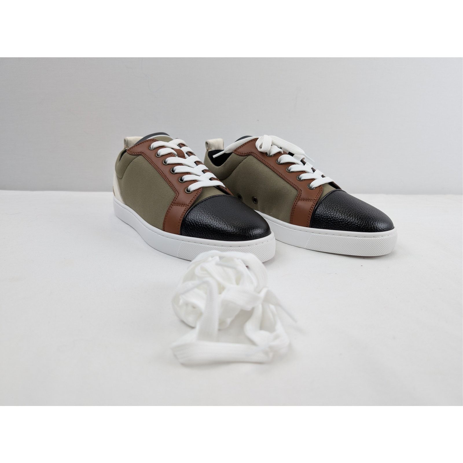 Christian Louboutin o1rshd1 Fun Louis Junior Flat Sneakers in Multicolor Size US 10 / EU 43 - 5 Thumbnail