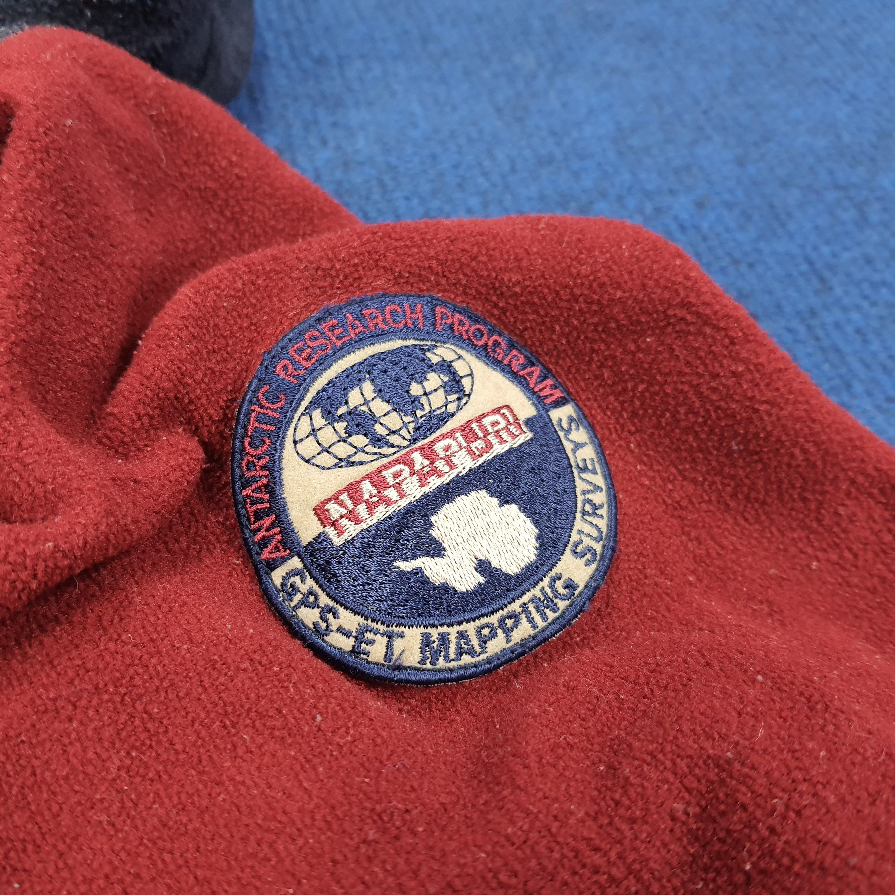 Napapijri × Vintage Vintage Napapijri Antarctic Research Program Zipper Hoodie Size US S / EU 44-46 / 1 - 6 Thumbnail