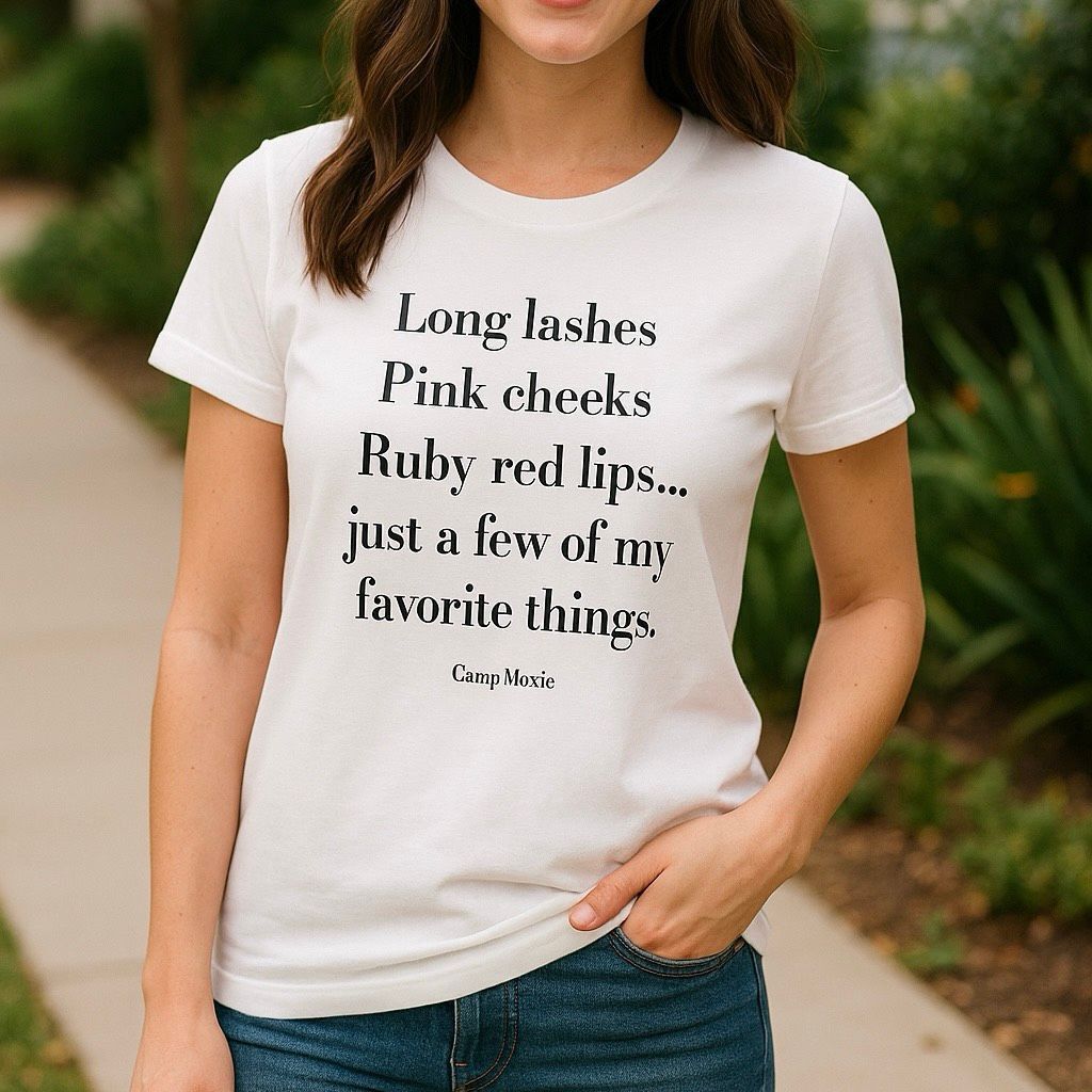 Other Camp Moxie White Favorite Things Graphic Tee Women’s Size M Size M / US 6-8 / IT 42-44 - 3 Thumbnail