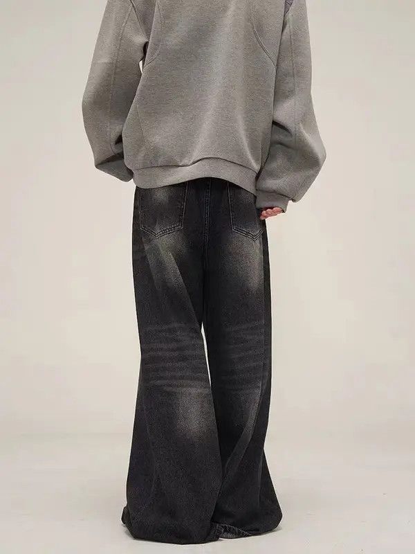 Japanese Brand VIBE Street Hip Hop Washed Loose Jeans Size US 34 / EU 50 - 4 Thumbnail