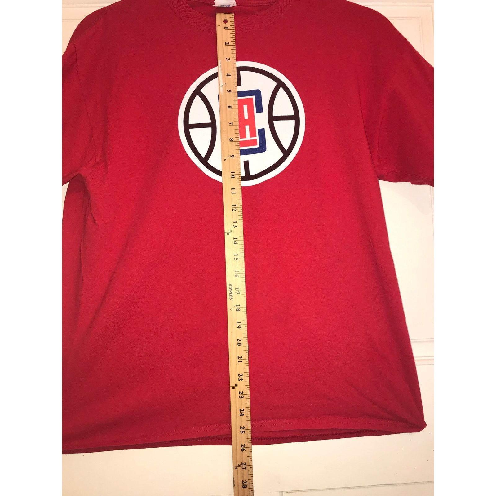 NBA NBA L.A. CLIPPERS TEE Men’s Size L Red New Logo Short sleeve Size US L / EU 52-54 / 3 - 7 Thumbnail
