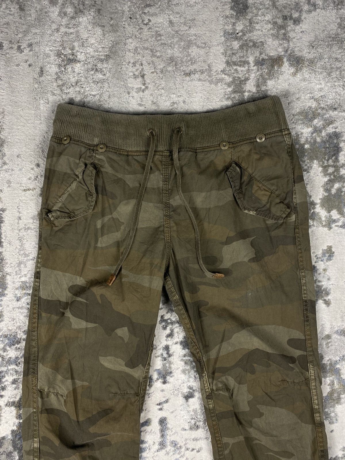 Japanese Brand × Le Grande Bleu (L.G.B.) × Vintage GOA khaki and green camo cargo pants Size US 30 / EU 46 - 2 Thumbnail