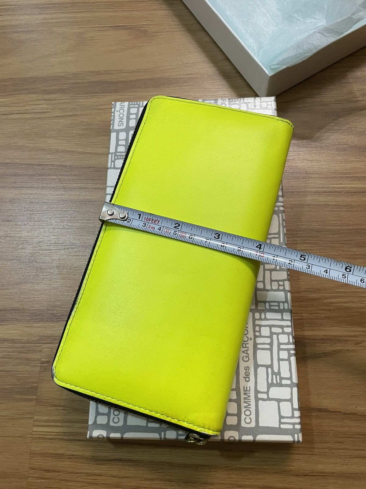Comme des Garcons SS16 Comme des Garçons ‘Super Fluo’ Leather Long Wallet Size ONE SIZE - 20 Thumbnail