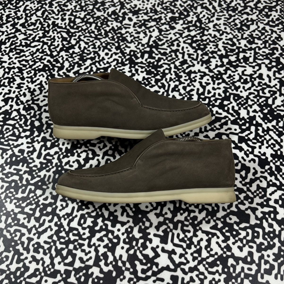 Loro Piana Loro Piana Suede Open Walk Boots Size US 7.5 / IT 37.5 - 1 Thumbnail