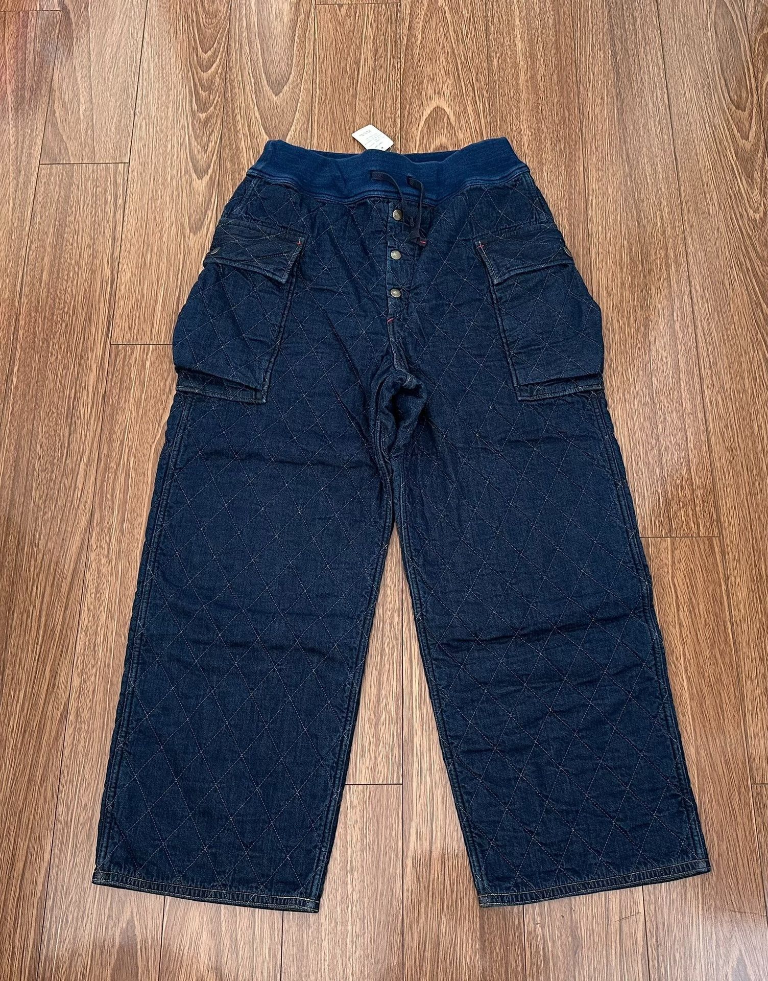 Kapital Kountry vintage indigo cargo pants by kapital kountry Size US 34 / EU 50 - 1 Thumbnail