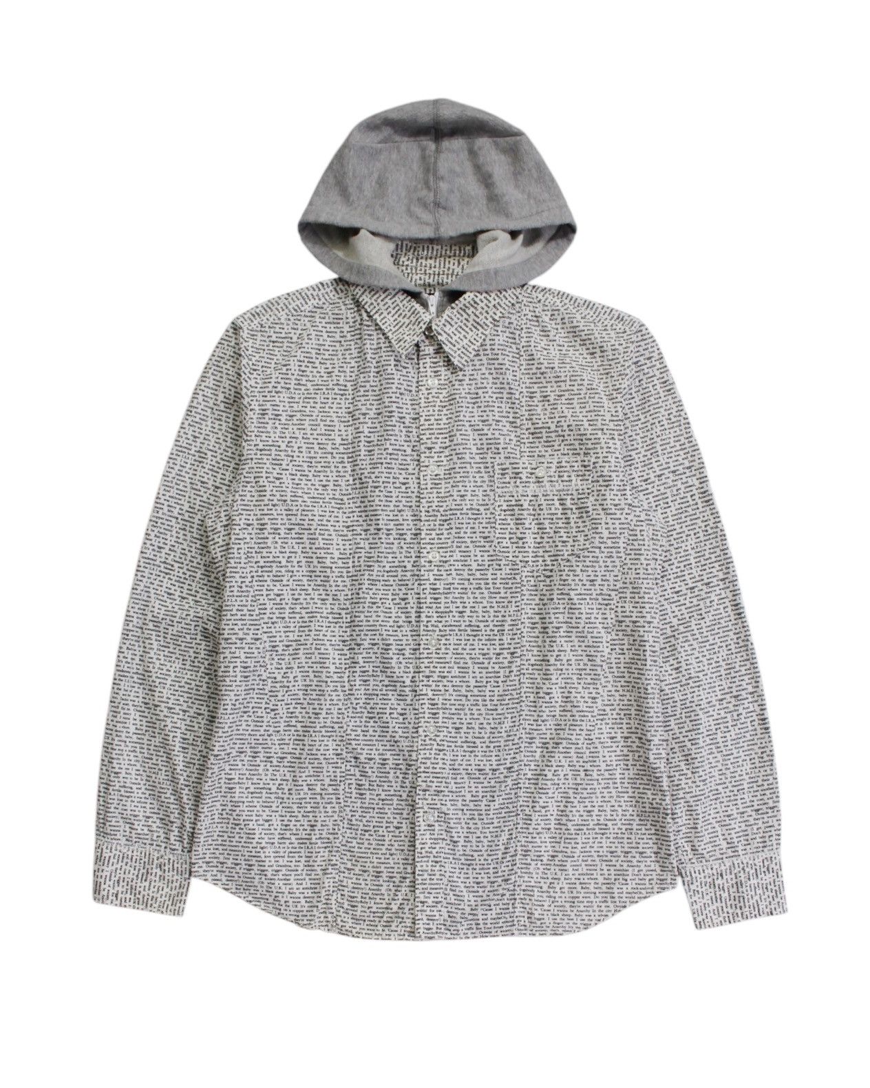 Hysteric Glamour SS2010 PPFM BOOK PRINTED LAYERED SHIRT Size US L / EU 52-54 / 3 - 1 Thumbnail