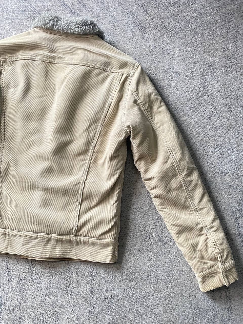 JOHN LAWRENCE SULLIVAN John Lawrence Sullivan Corduroy Sherpa Lined Trucker Jacket Size US XS / EU 42 / 0 - 8 Thumbnail