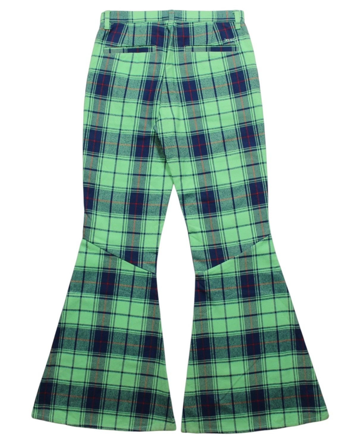 20471120 AW2018 X-GIRL TARTAN FLARED PANTS Size 26" / US 2 / IT 38 - 1 Thumbnail