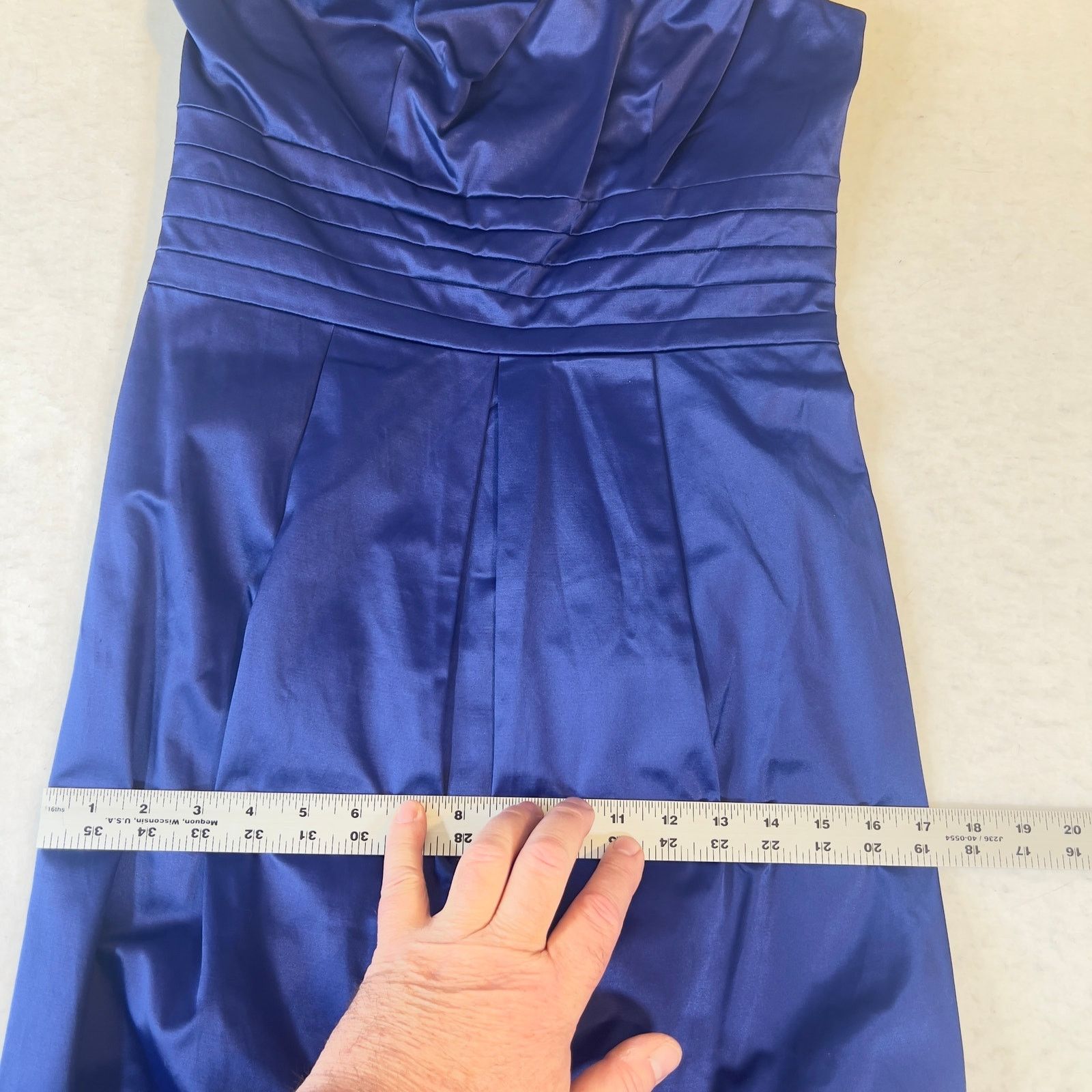 Other Shape FX Above the Knee Dress Woman Size 4 Royal Blue Lined Size S / US 4 / IT 40 - 10 Thumbnail