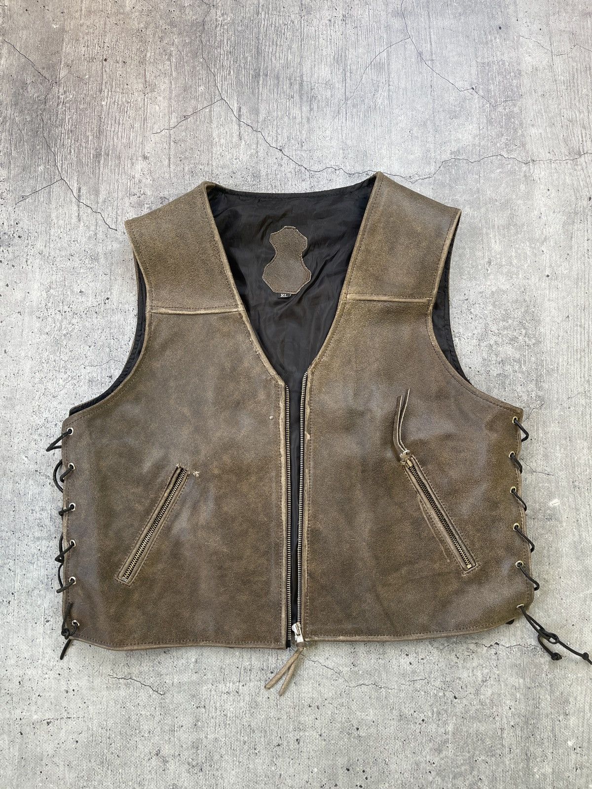 Vintage Vintage moto vest Size US XL / EU 56 / 4 - 2 Thumbnail