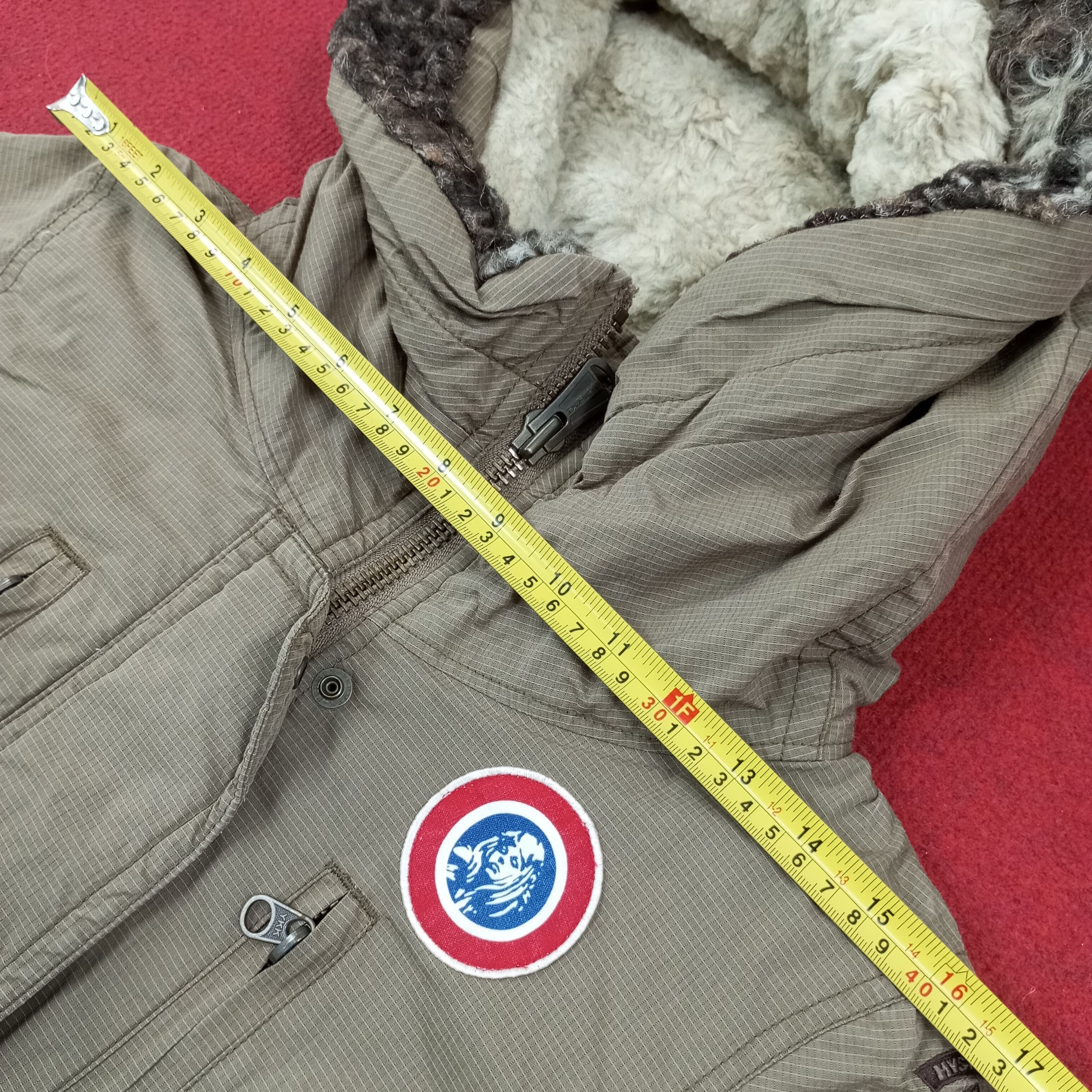 Hysteric Glamour × Japanese Brand × Vintage Hysteric Glamour Custom Art Parkas Jacket c220n14 Size US S / EU 44-46 / 1 - 9 Thumbnail