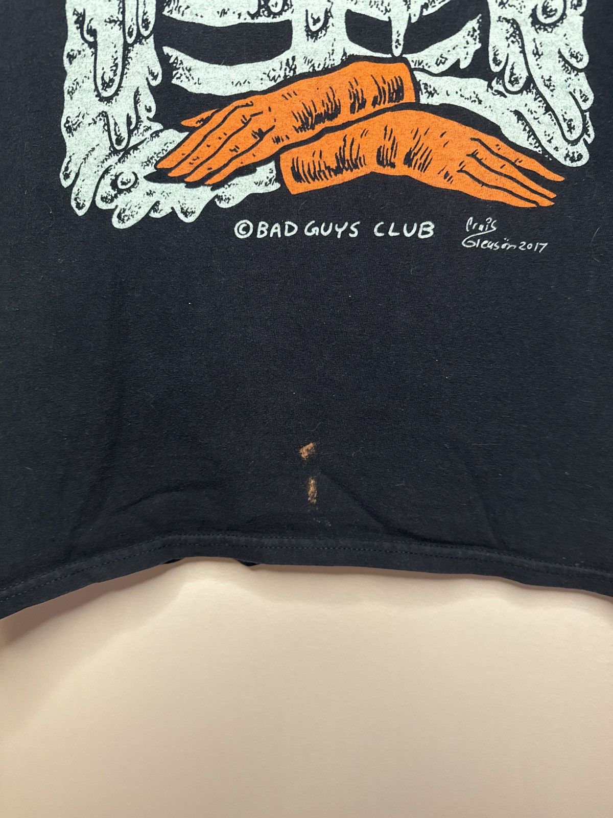 Vintage Craig Gleason Bad Guys Club 2017 T-Shirt Size US M / EU 48-50 / 2 - 2 Thumbnail
