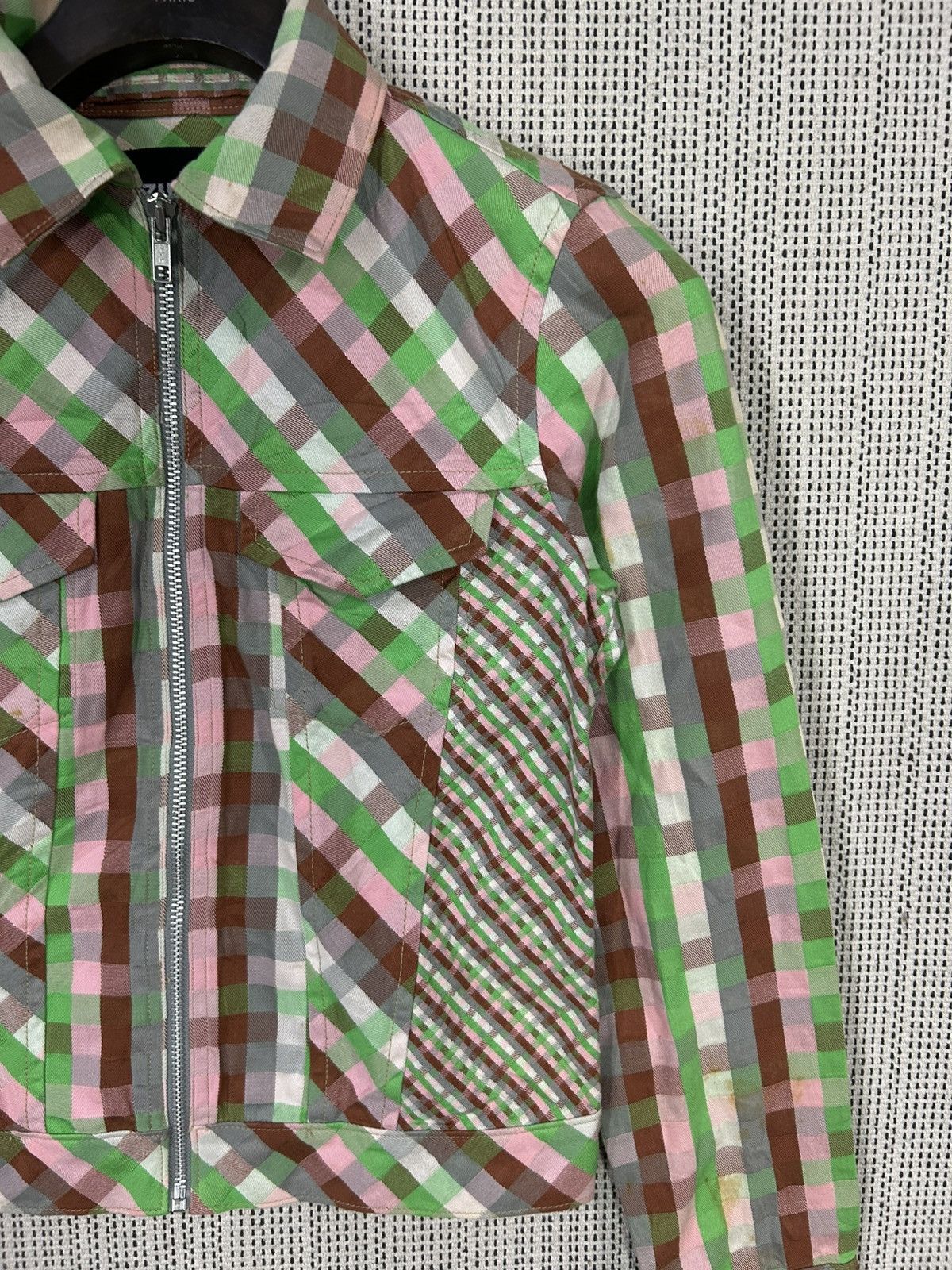 Zucca Vintage zucca plaid check jacket zipper Size S / US 4 / IT 40 - 5 Thumbnail