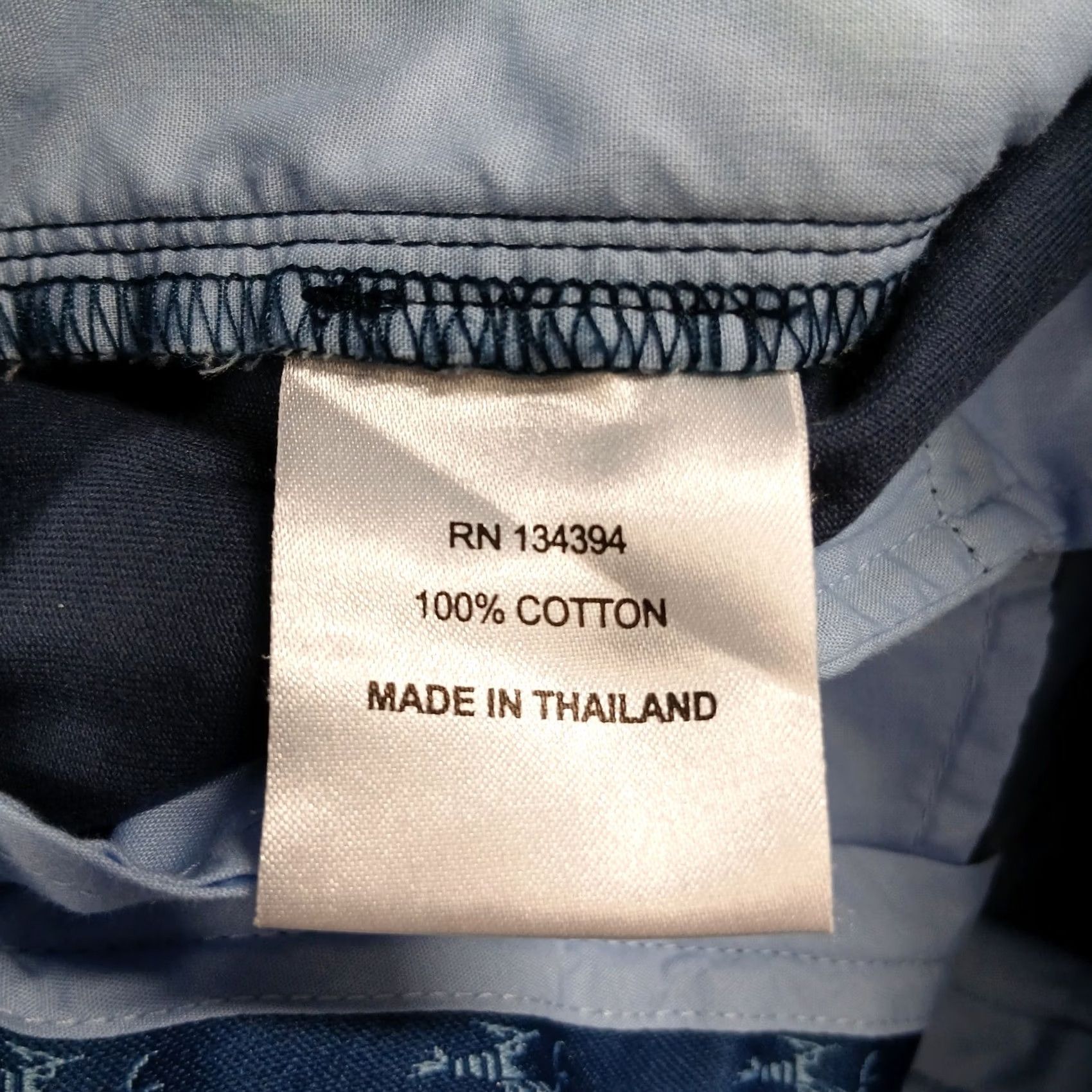 Vintage True Flies Pants Men's 40x30 Blue Chino NWT Size US 40 / EU 56 - 7 Thumbnail