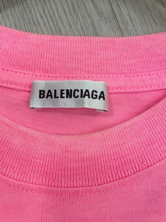 Balenciaga Balenciaga Barbie Pink Coke Logo Short Sleeve T-Shirt Size US L / EU 52-54 / 3 - 5 Thumbnail
