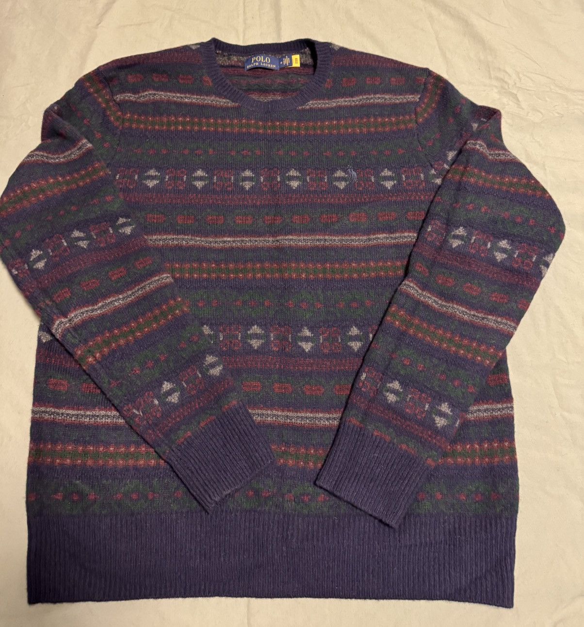 Polo Ralph Lauren Polo Ralph Lauren Size Medium Wool Fair Isle Nordic Sweater Size US M / EU 48-50 / 2 - 1 Thumbnail