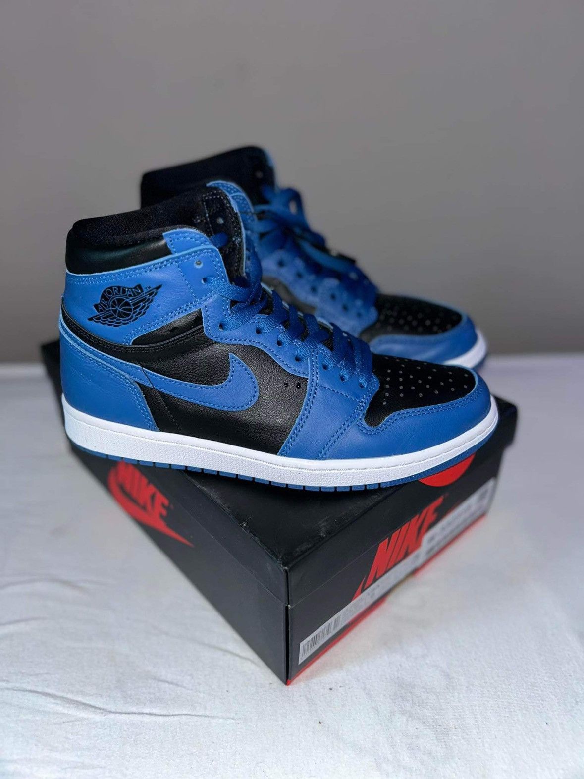 Jordan Brand × Nike Jordan 1 High Marina blue Size US 9 / EU 42 - 1 Thumbnail