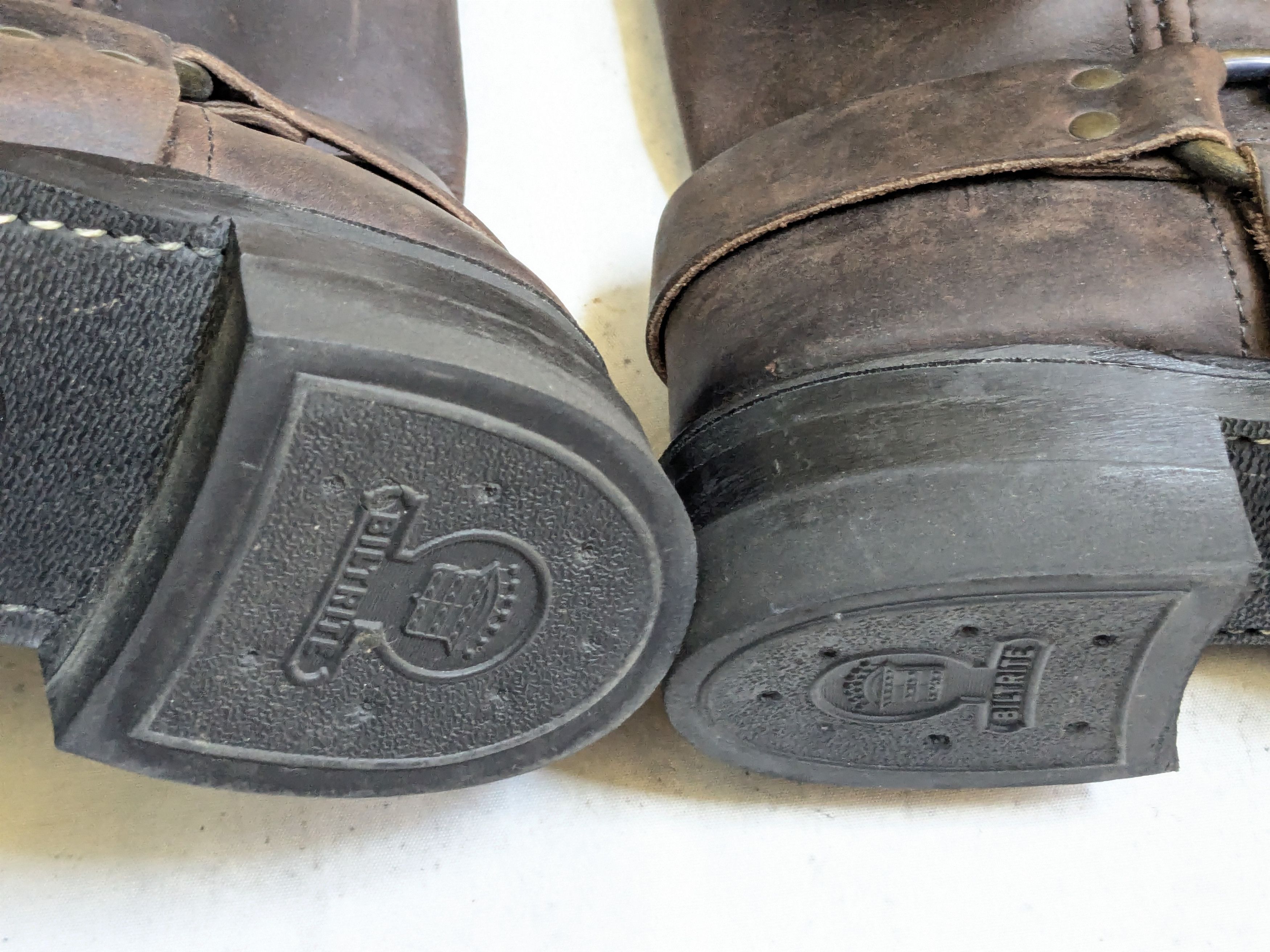 Frye Frye Harness Boots Brown Leather 11 M Buckle Strap Size US 11 / EU 44 - 17 Thumbnail