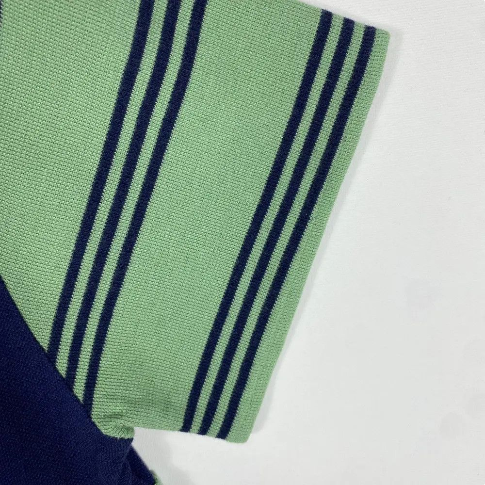 Lacoste Vintage LACOSTE Women Maternity Striped Polo Shirt Large Size L / US 10 / IT 46 - 3 Thumbnail