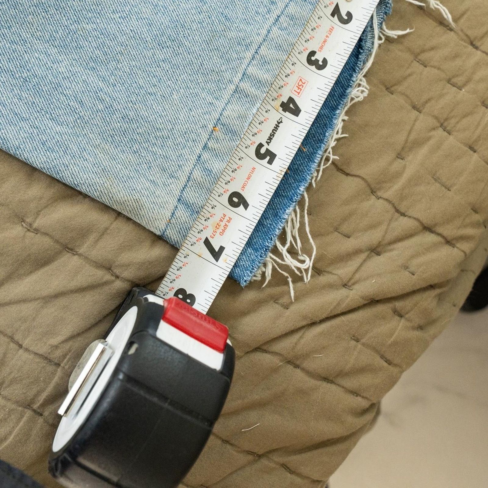 Levi's Custom handmade sashiko levis patchwork jeans size 31 x 30 Size US 31 - 7 Thumbnail