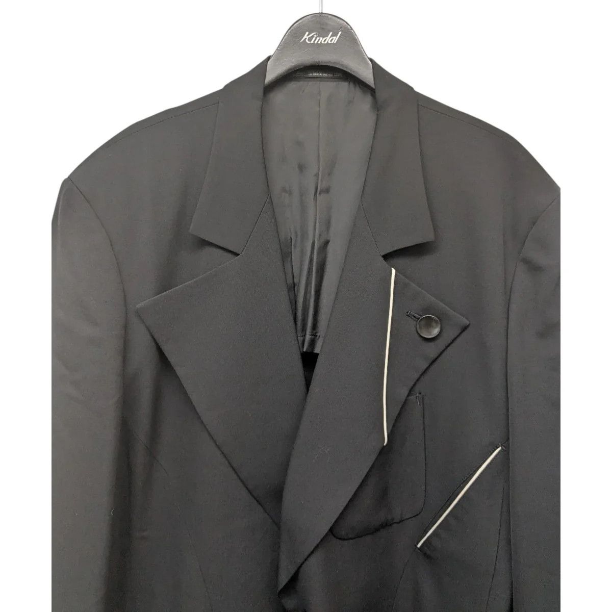 Yohji Yamamoto Yohji Yamamoto pour homme/ Notch lapel 2B jacket Size US L / EU 52-54 / 3 - 3 Thumbnail