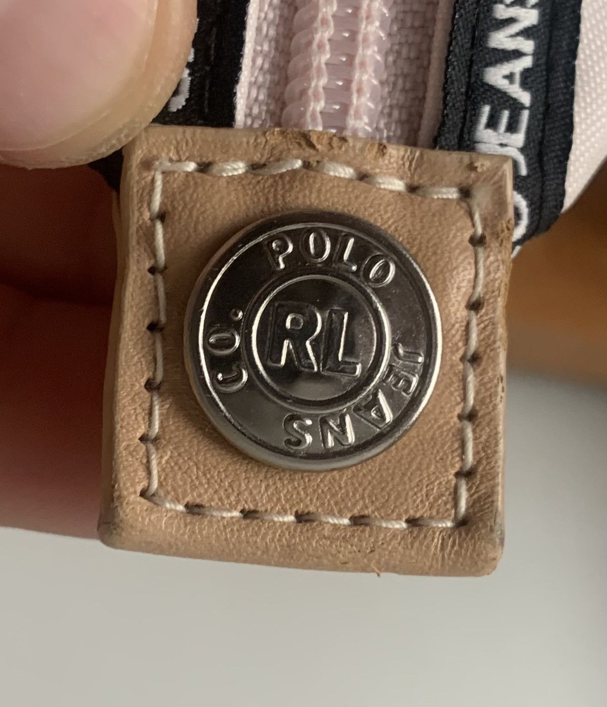 Polo Ralph Lauren Vintage Ralph Lauren Polo Jeans Company Light Pink Small Bag Size ONE SIZE - 3 Thumbnail