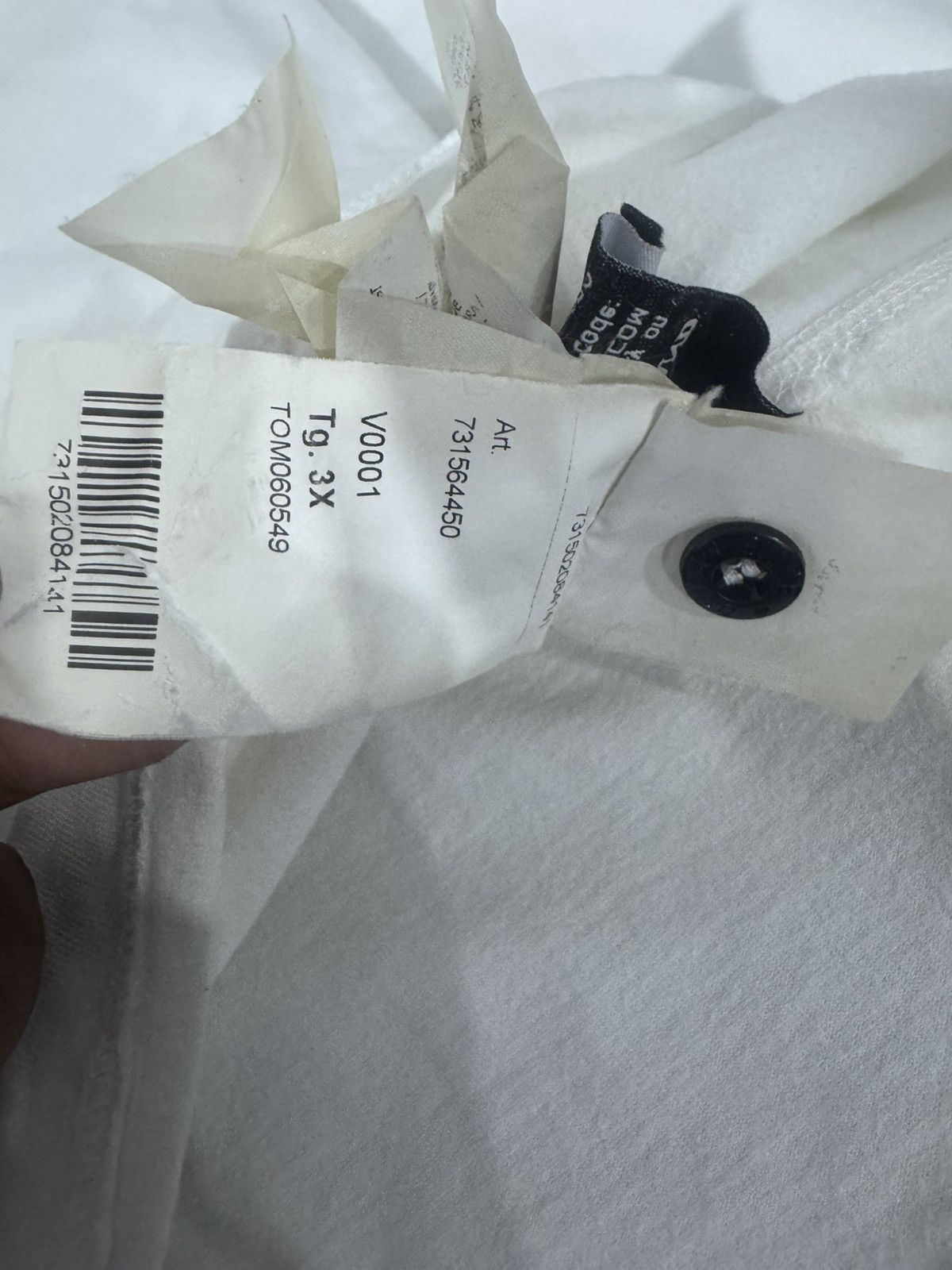 Stone Island Stone Island White Sweatshirt Size US XXL / EU 58 / 5 - 7 Thumbnail