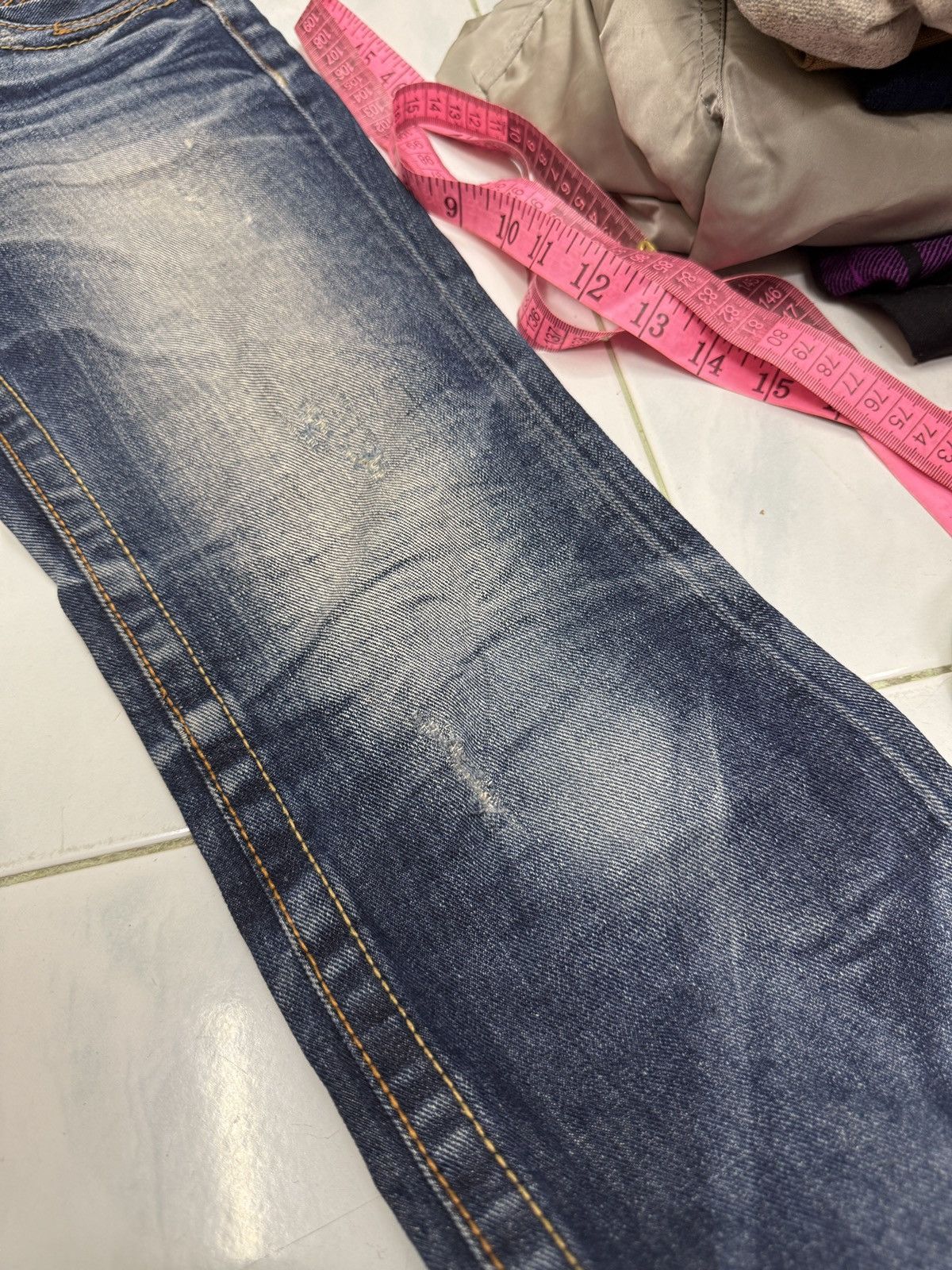 14th Addiction 🔥🔥🔥ARCHIVE VINTAGE LOLITA FLARE JEANS Size 26" / US 2 / IT 38 - 15 Thumbnail