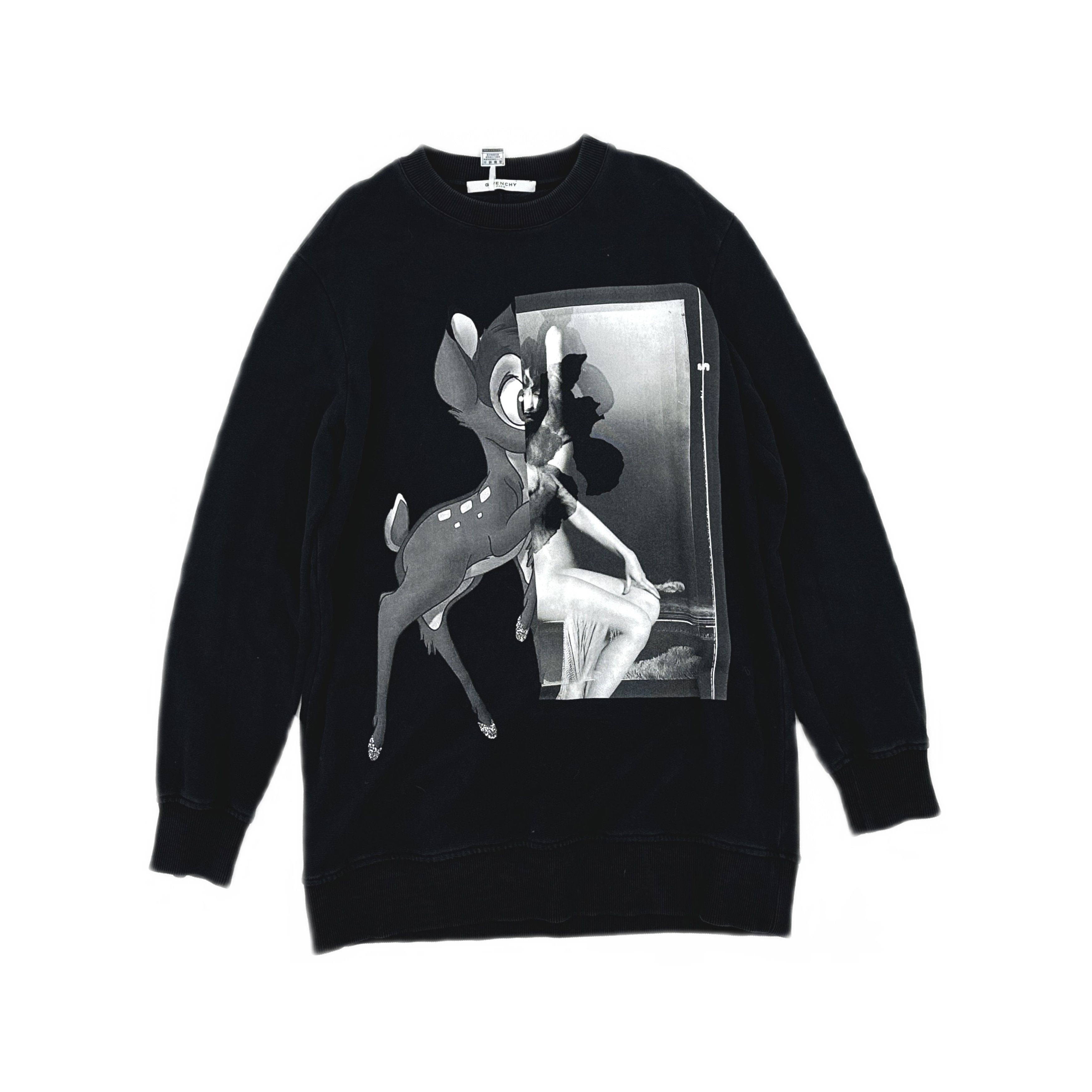 Givenchy Givenchy Bambi Print Sweatshirt Size S Size US S / EU 44-46 / 1 - 1 Thumbnail