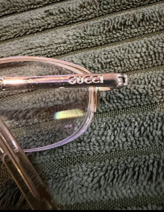 Gucci Gucci clear frame glasses. Size ONE SIZE - 3 Thumbnail