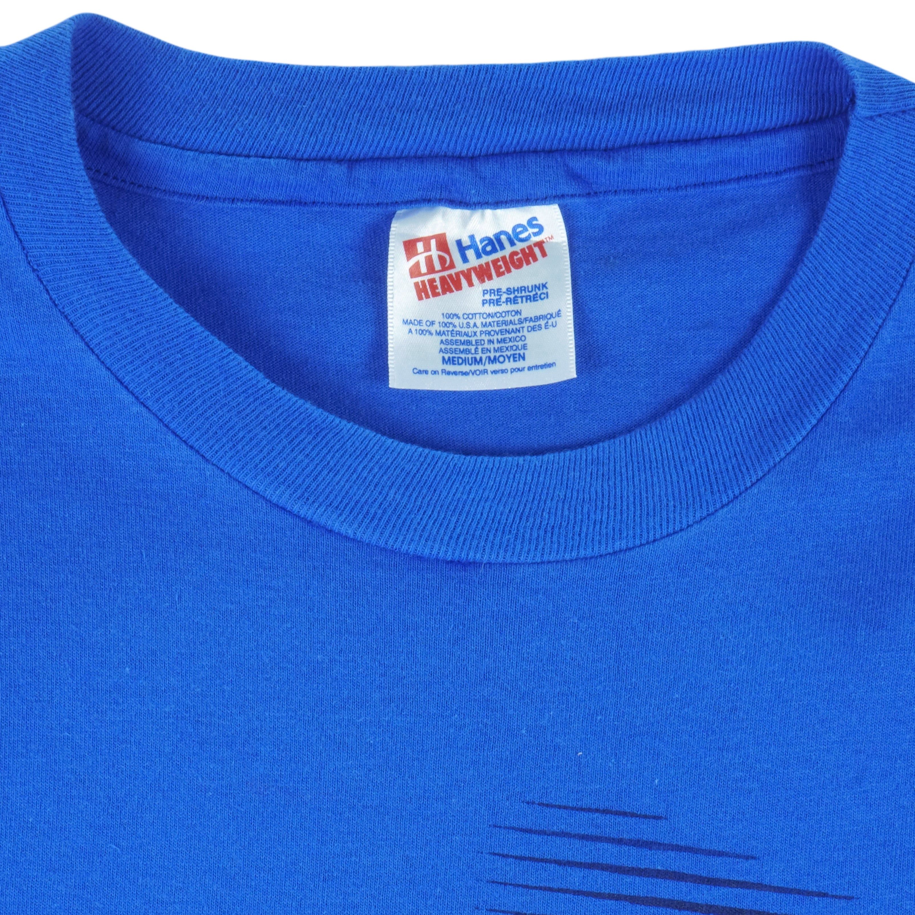 Hanes NBA - New Jersey Nets Single Stitch T-Shirt 1990s Size US M / EU 48-50 / 2 - 4 Thumbnail