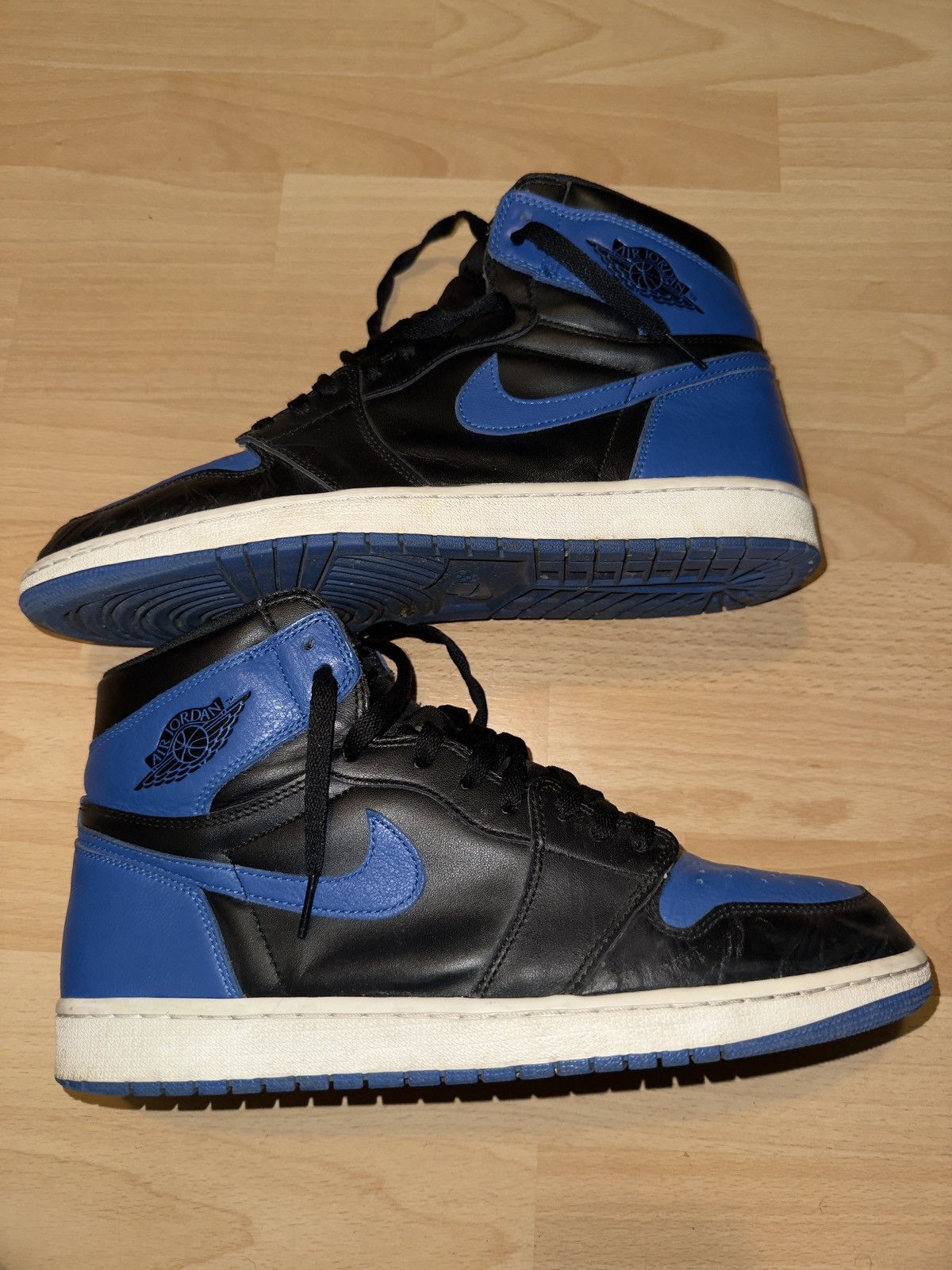 Jordan Brand × Nike Nike Air Jordan 1 Royal Blue Size US 12.5 / EU 45-46 - 2 Thumbnail