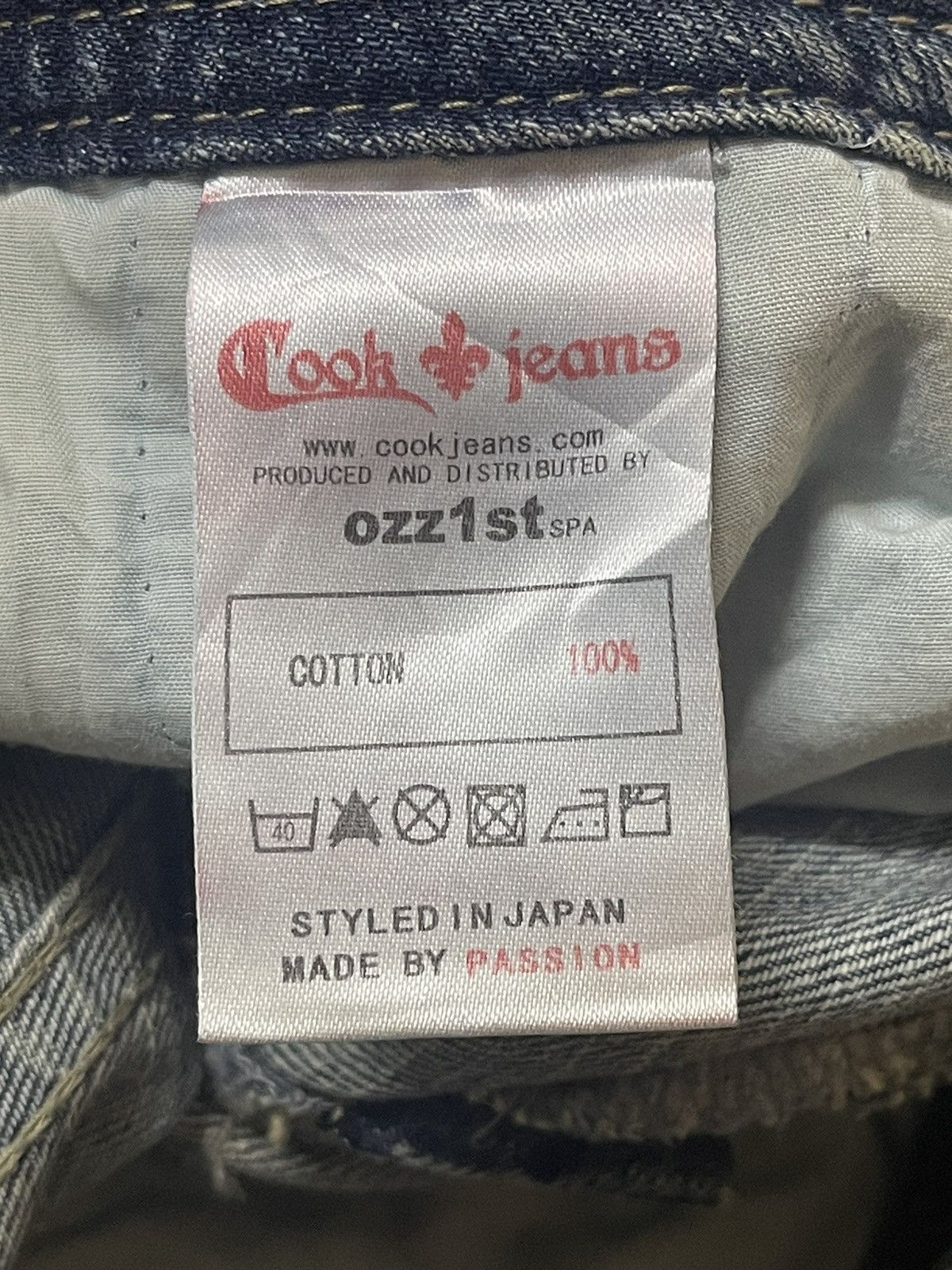 Tornado Mart Vintage Japanese Brand Mud Wash Tribal Distress Bullet Style Size US 31 - 9 Thumbnail