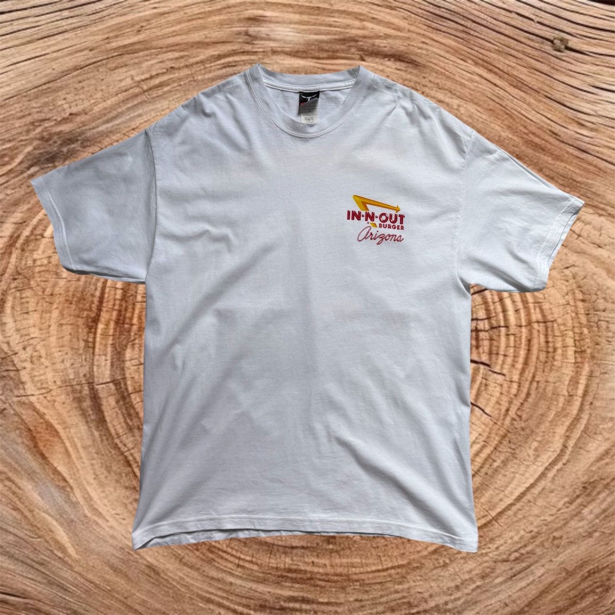 Hanes Vintage Y2K In-N-Out Arizona T-Shirt Size US L / EU 52-54 / 3 - 1 Thumbnail