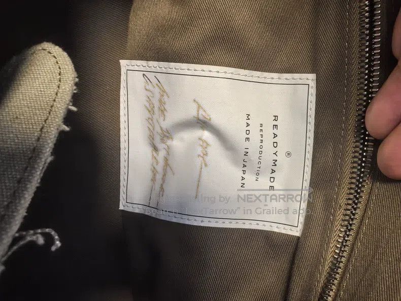 READYMADE Ready Made Military Green Canvas Bag Size ONE SIZE - 7 Thumbnail