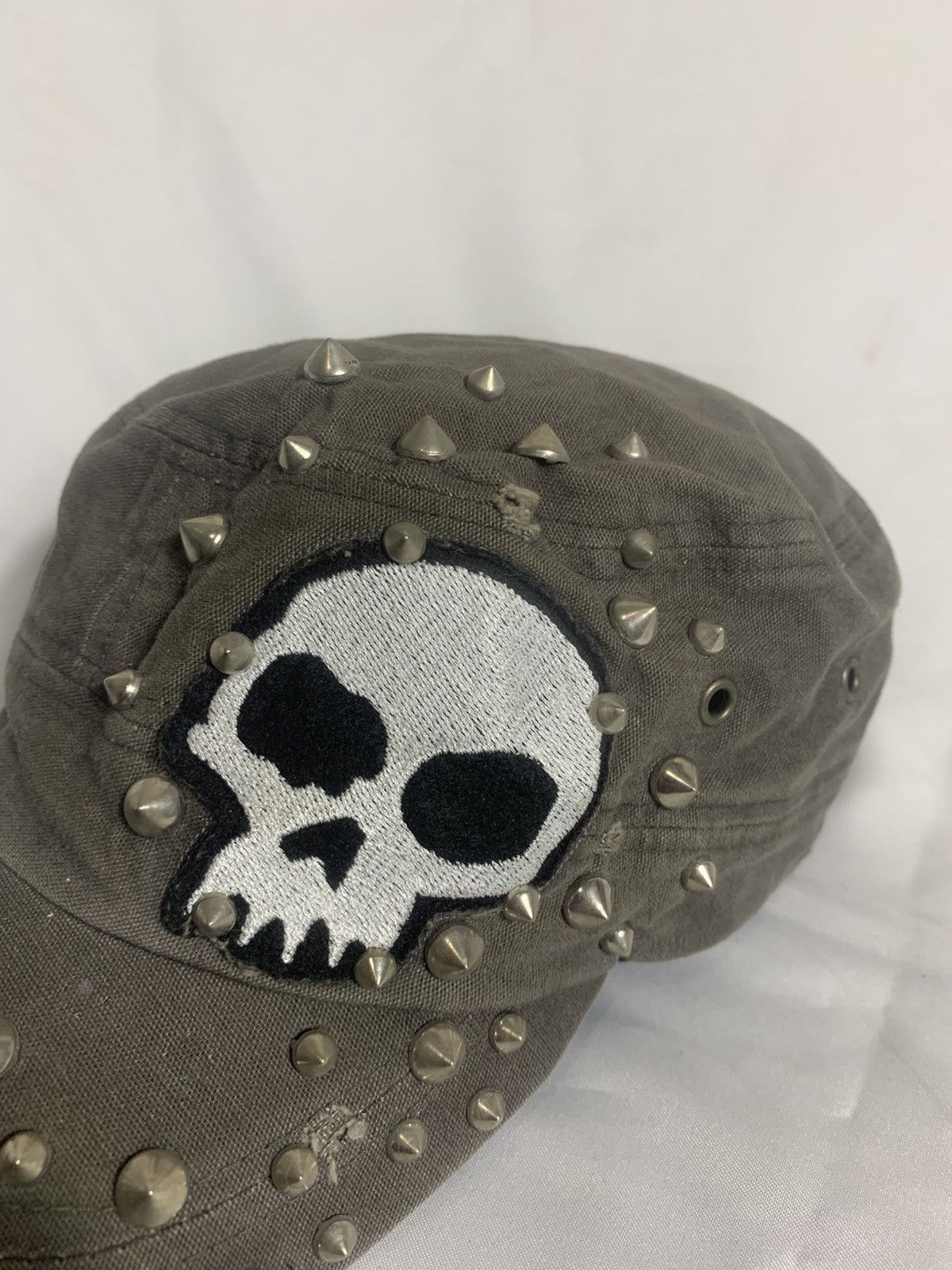 Japanese Brand Distressed Skull Comando Hats Size ONE SIZE - 7 Thumbnail