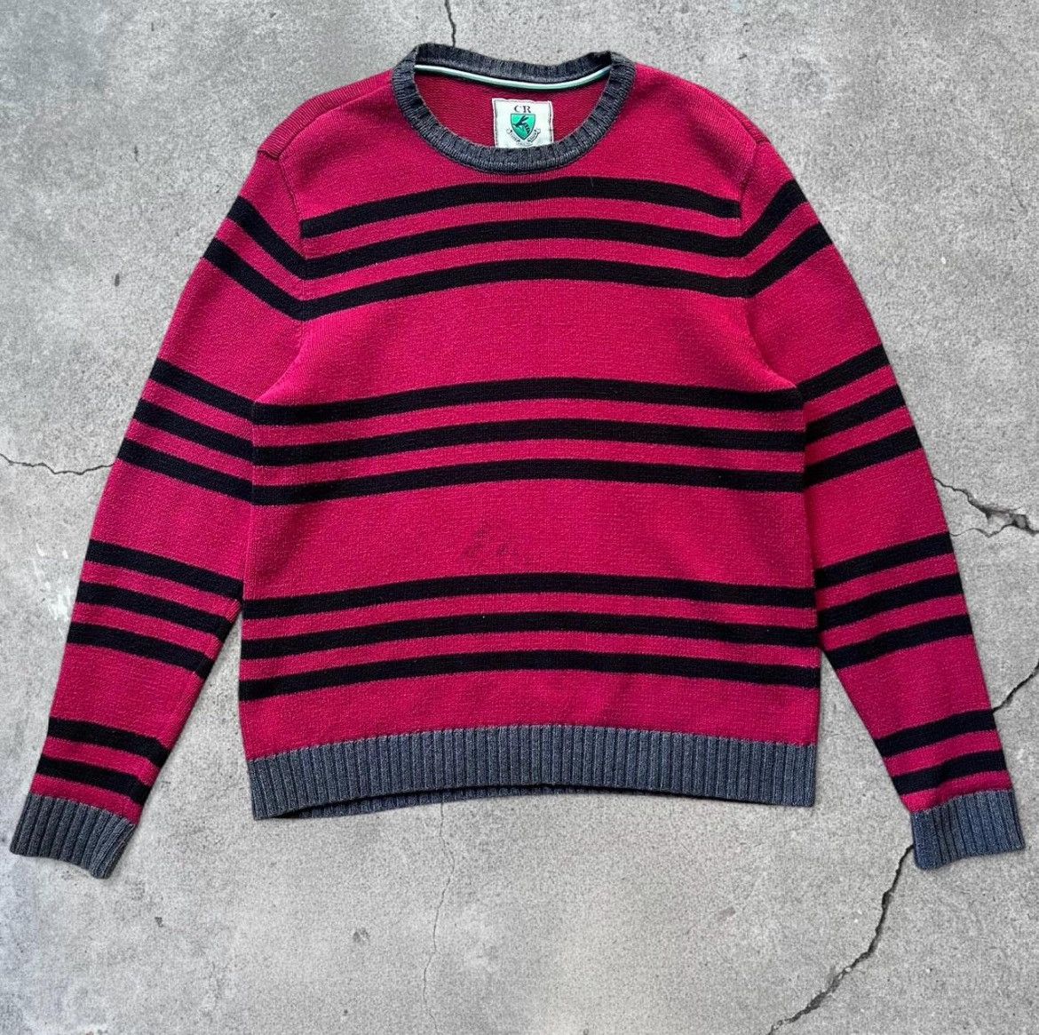 Other Vintage Striped Sweater Size US XL / EU 56 / 4 - 1 Thumbnail