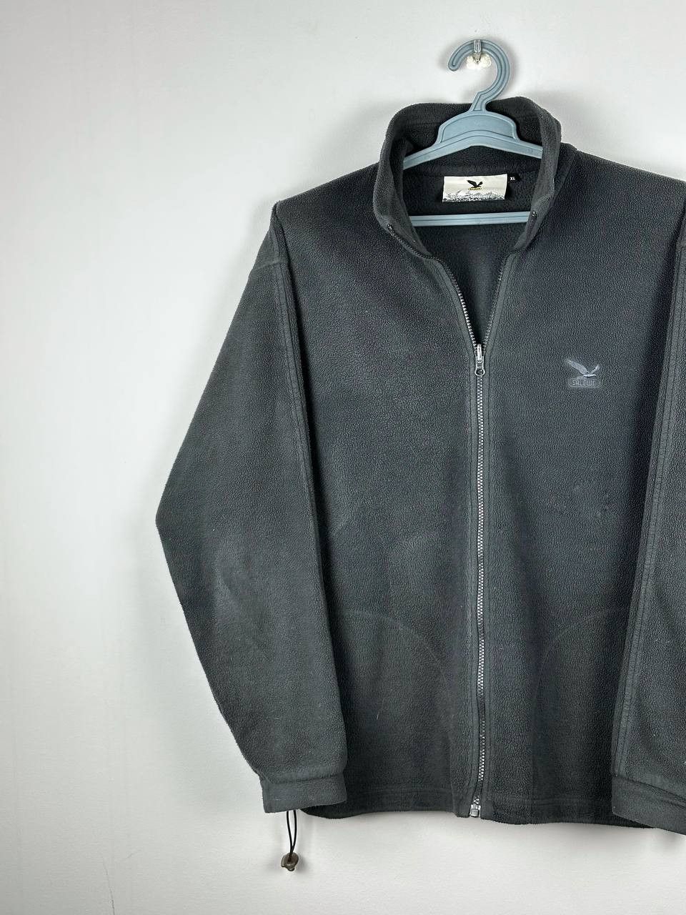 SALEWA Salewa Vintage Fleece Zip Jacket 90s Grey Arctic Size US XL / EU 56 / 4 - 2 Thumbnail