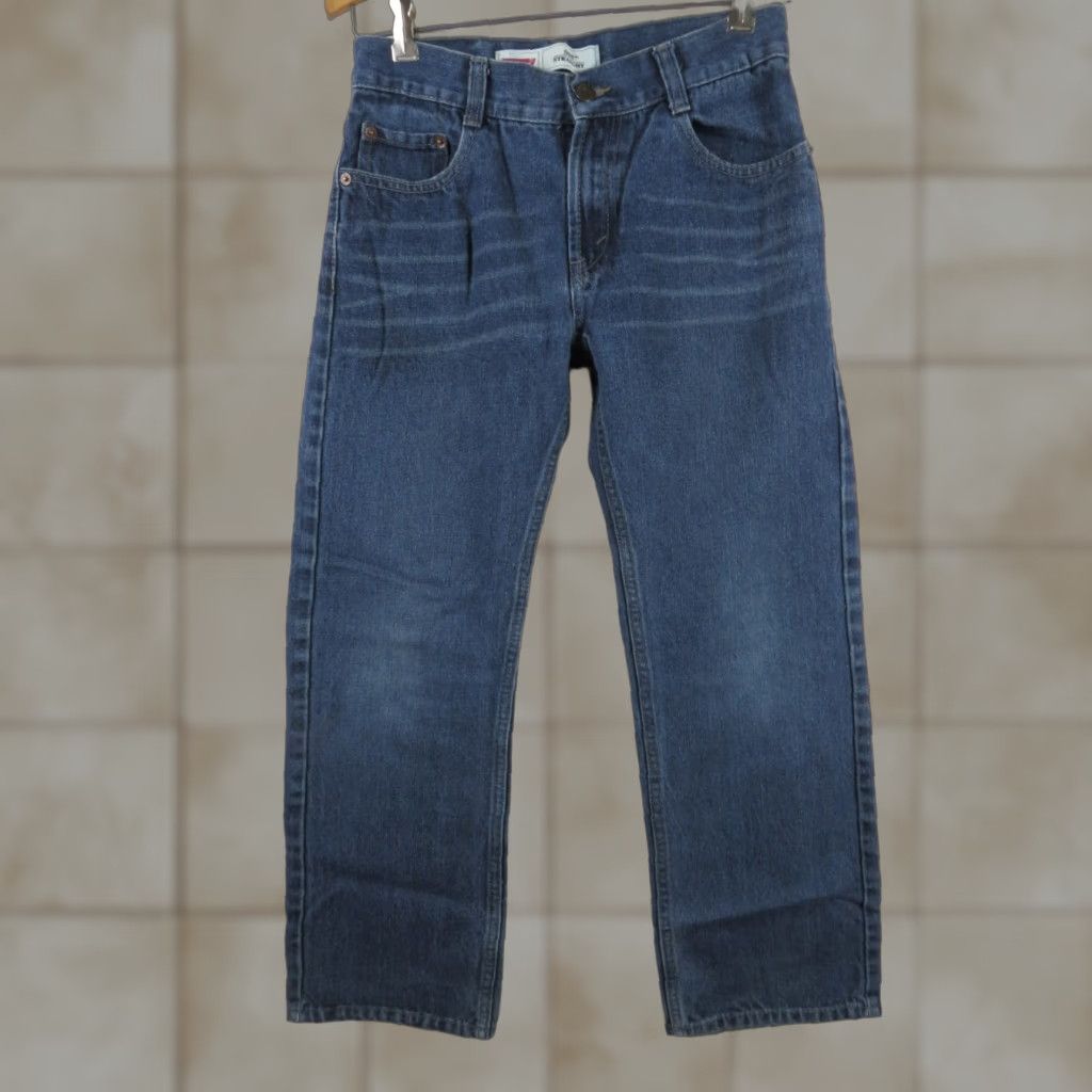 Levi's VINTAGE Levi's 505 Jeans Denim Straight 27X27 Blue Relaxed Regular Men Size US 27 - 1 Thumbnail