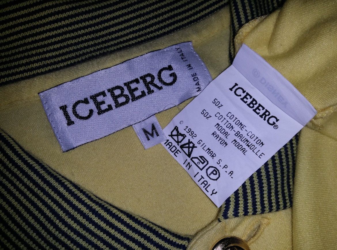 Iceberg VINTAGE 90s ICEBERG X DISNEY OFFICER DUCK 1992 POLO SHIRT Size US M / EU 48-50 / 2 - 8 Thumbnail