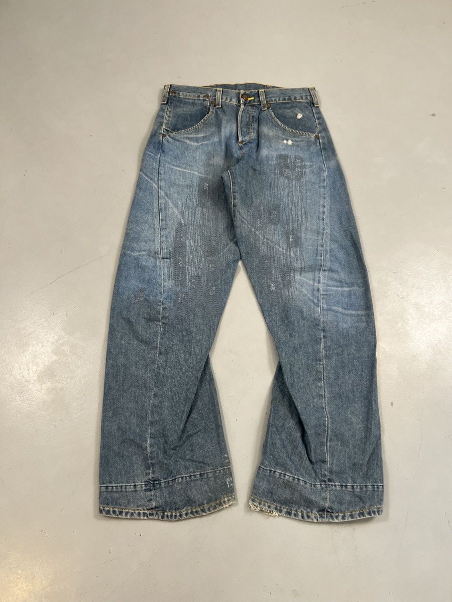 Levi's Vintage Levi’s engineer jeans buckle belt denim Size US 30 / EU 46 - 2 Thumbnail