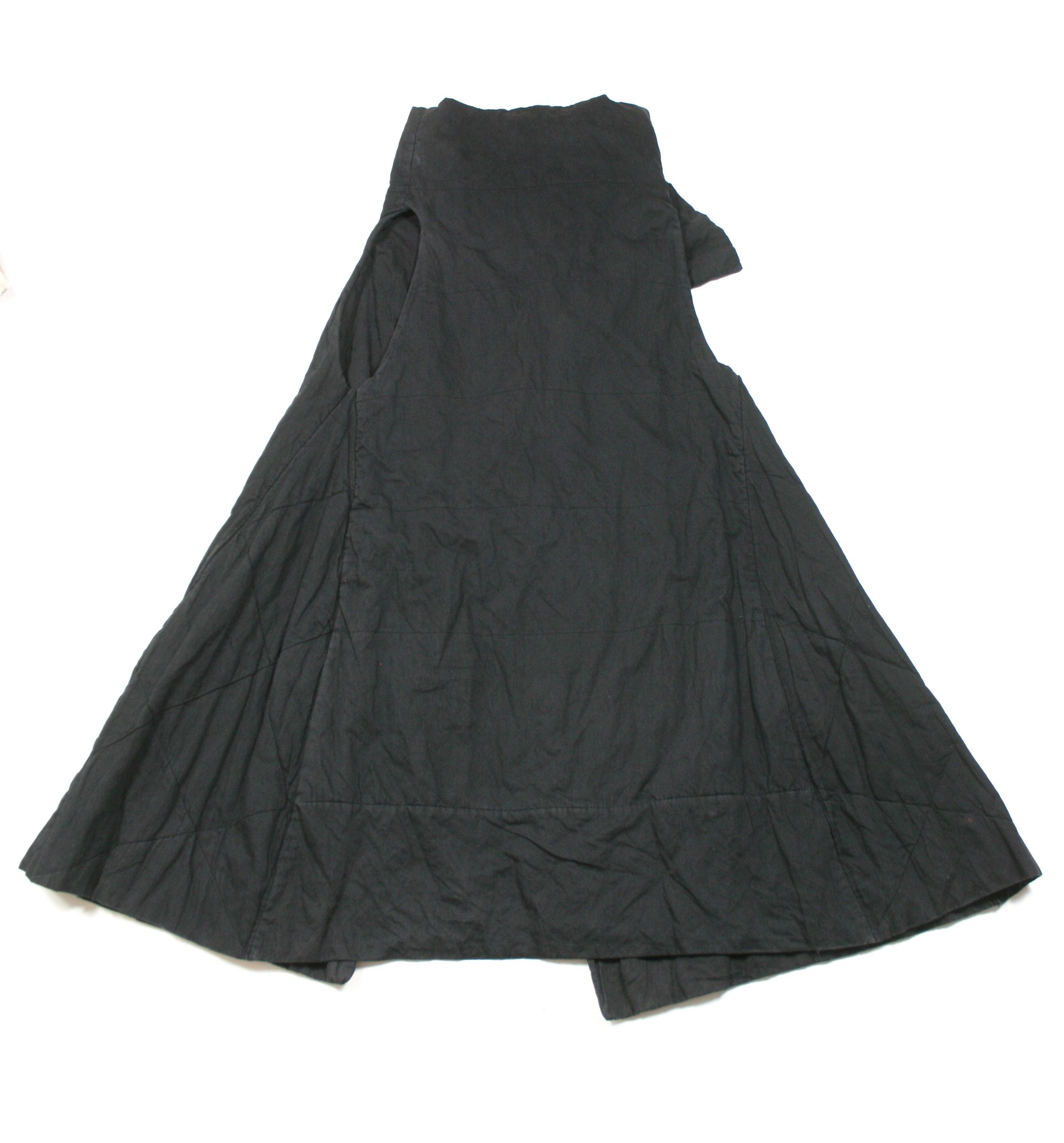 Other Mo Koshji Garment Dyed Avant Garde Cape Sleeveless Coat Size ONE SIZE - 3 Thumbnail